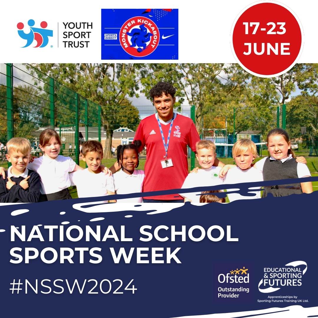National School Sports Week 17 – 23 June #NSSW2024