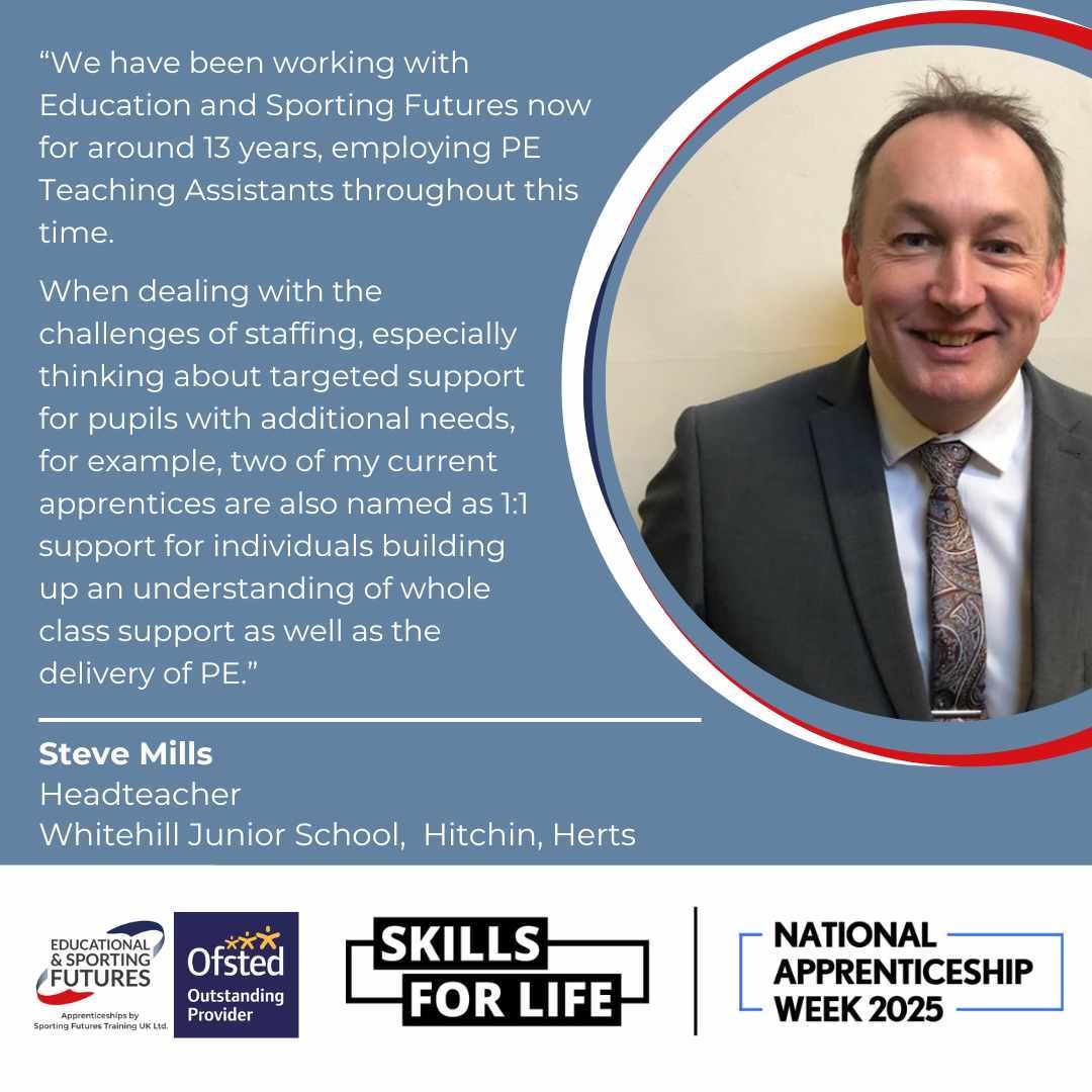 Steve Mills Headteacher Whitehill #NAW2025 #Quote 1
