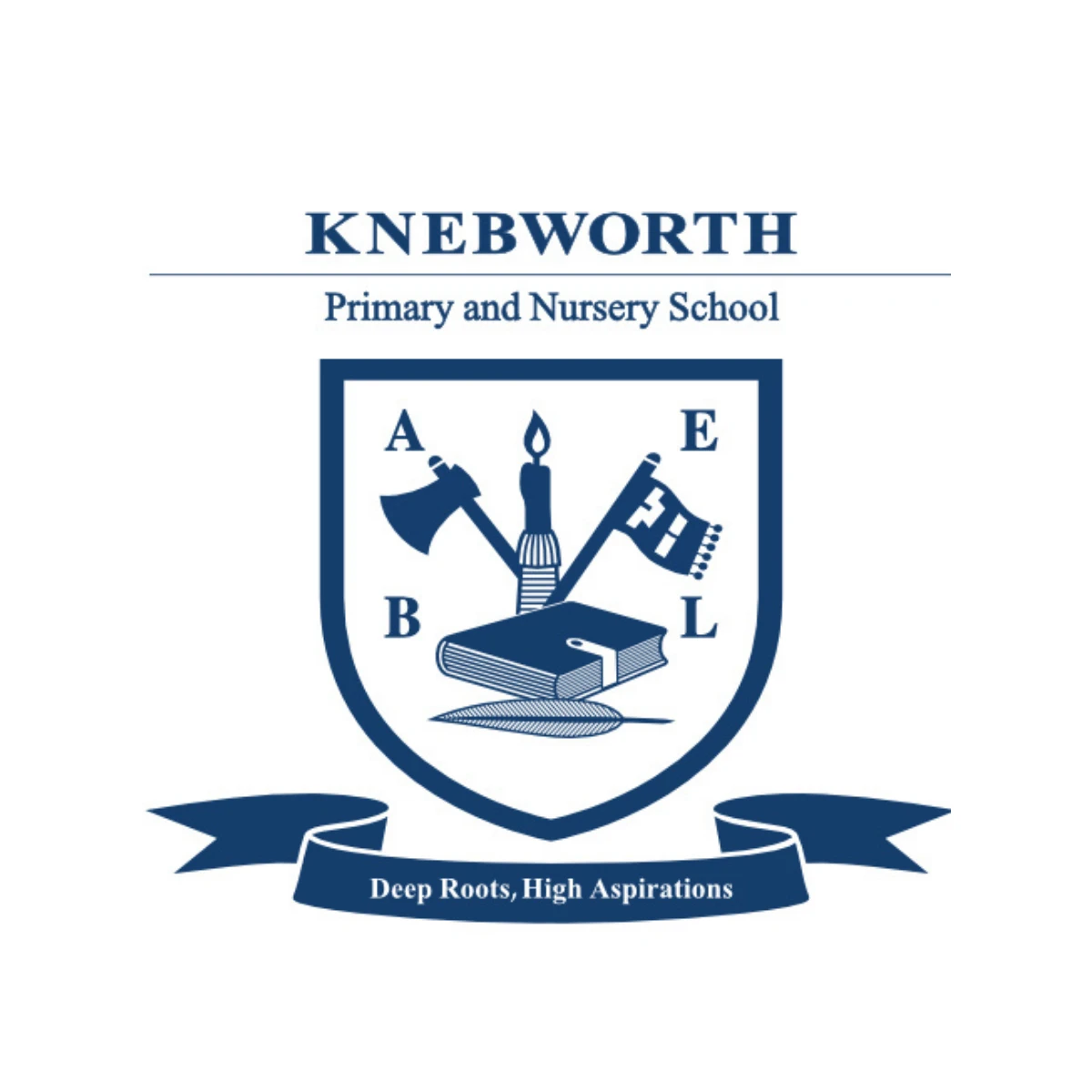 Knebworth primary school logo