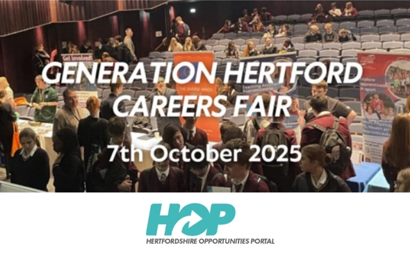 We’re exhibiting! Generation Hertford Careers Fair 2025